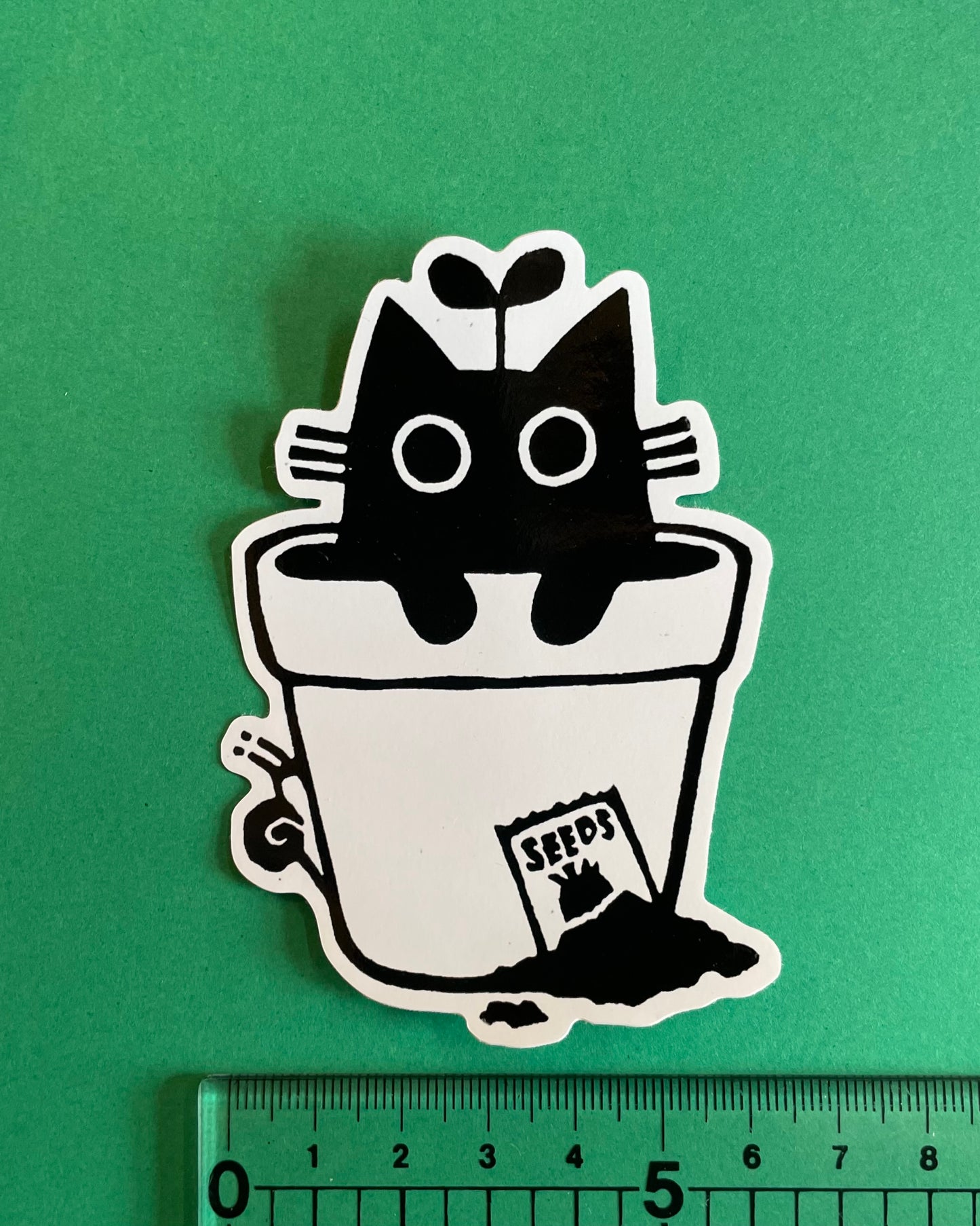 Large Poppy Sticker
