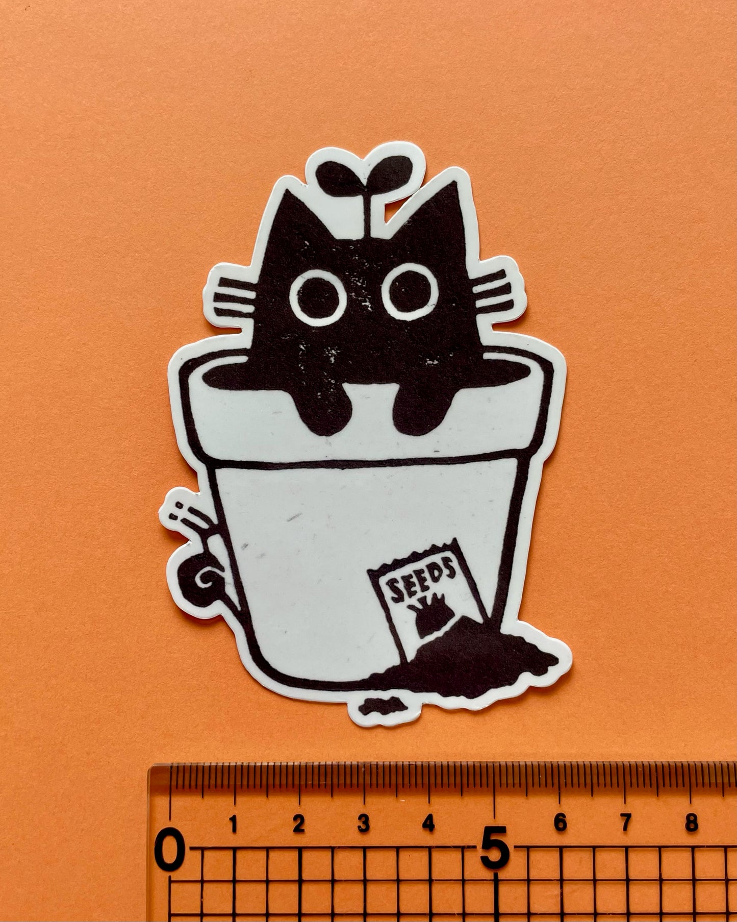 Large Poppy Sticker