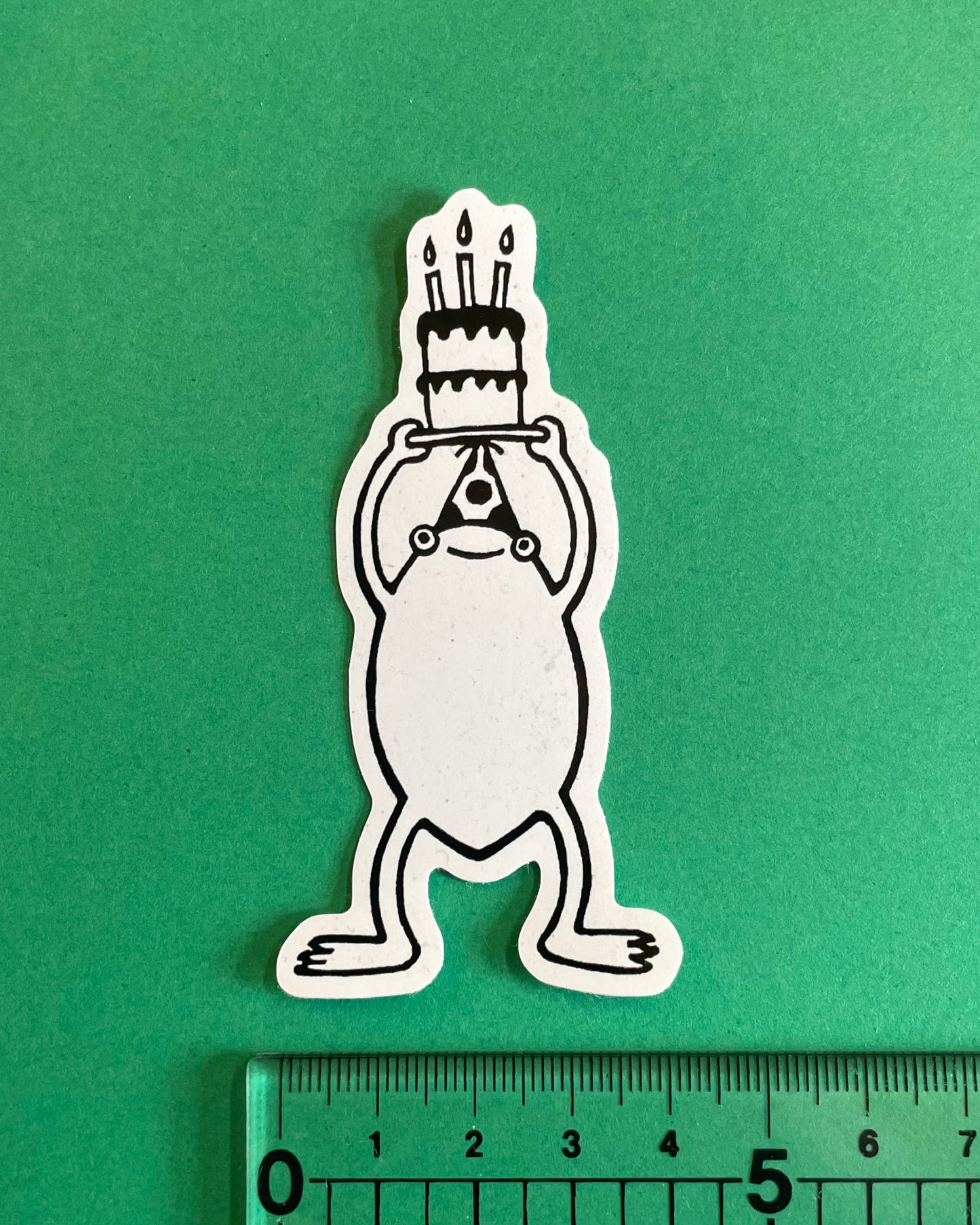 Cake Froggy Sticker