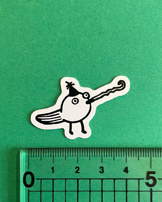 Party Horn Tadpole Sticker