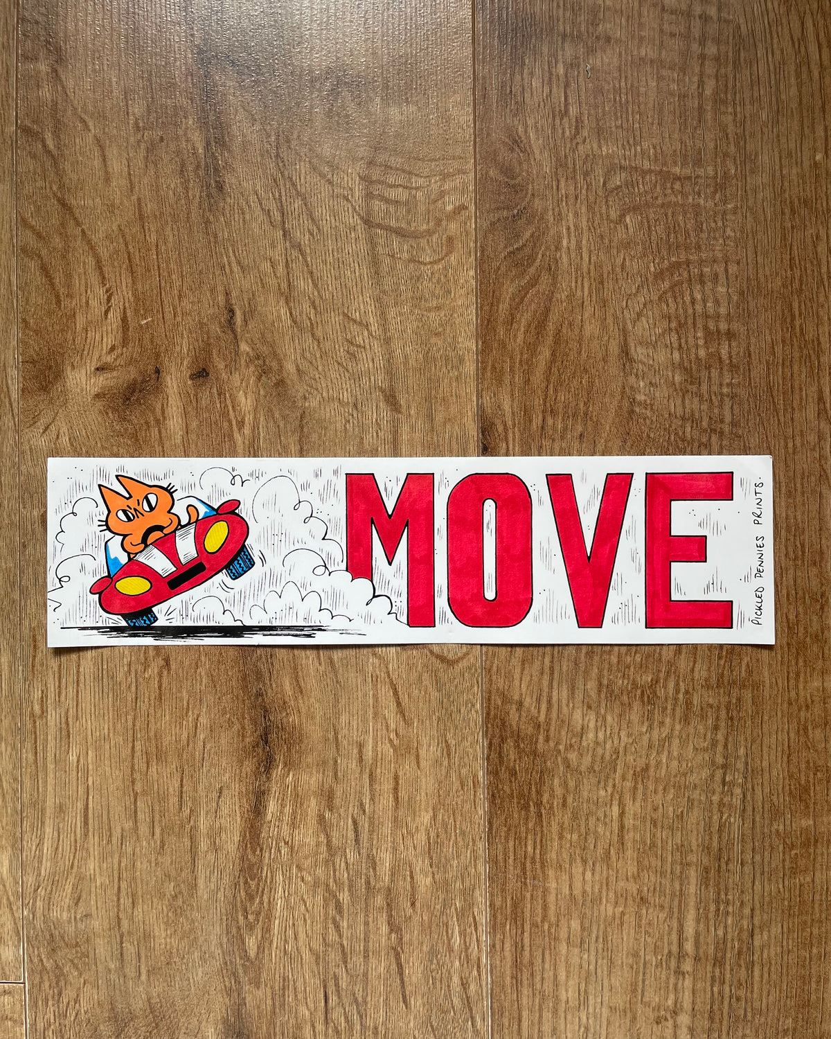 MOVE Bumper Sticker