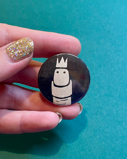 King Worm Badge