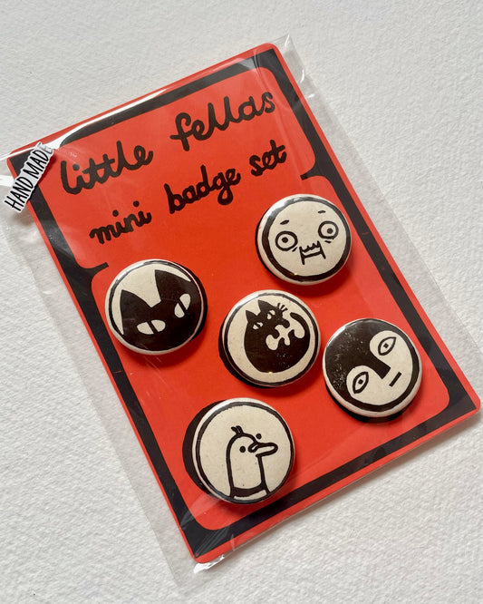 Little Fellas mini badge set