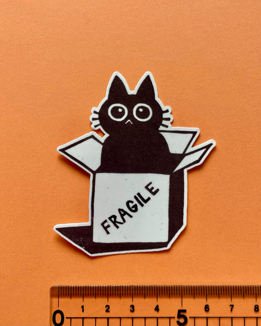 Large Fragile Sticker