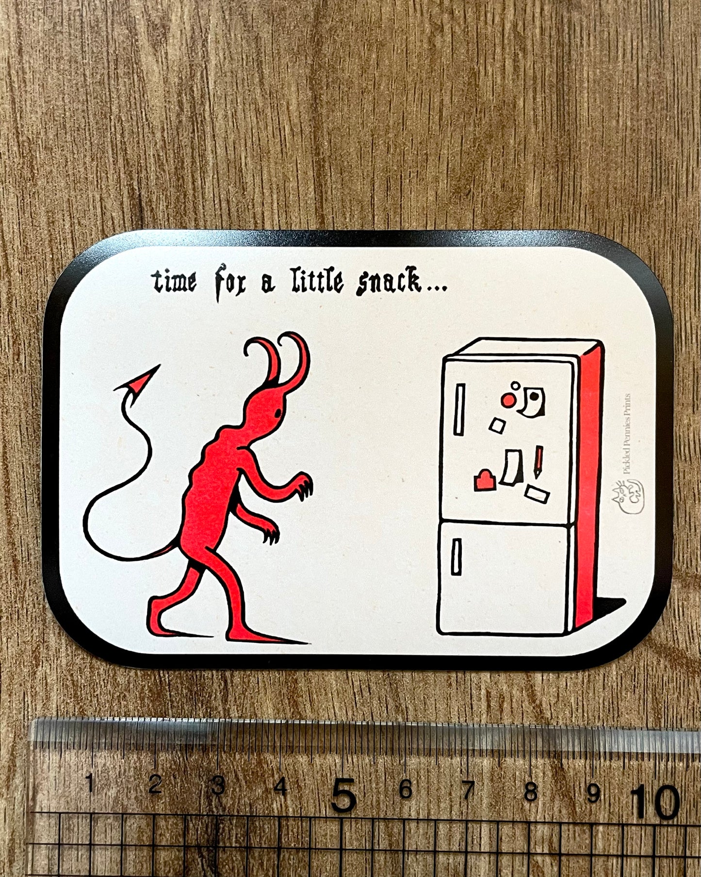 Snack Devil Fridge Magnet