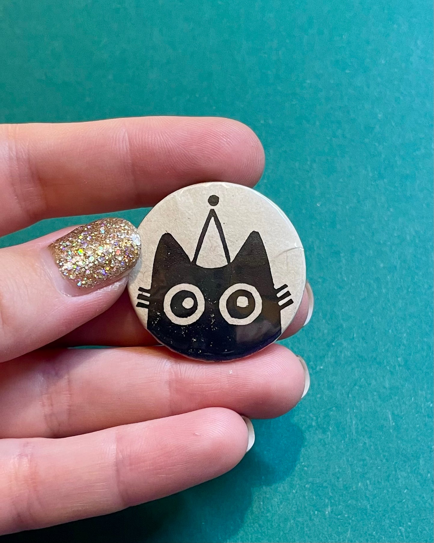 Party Cat Badge
