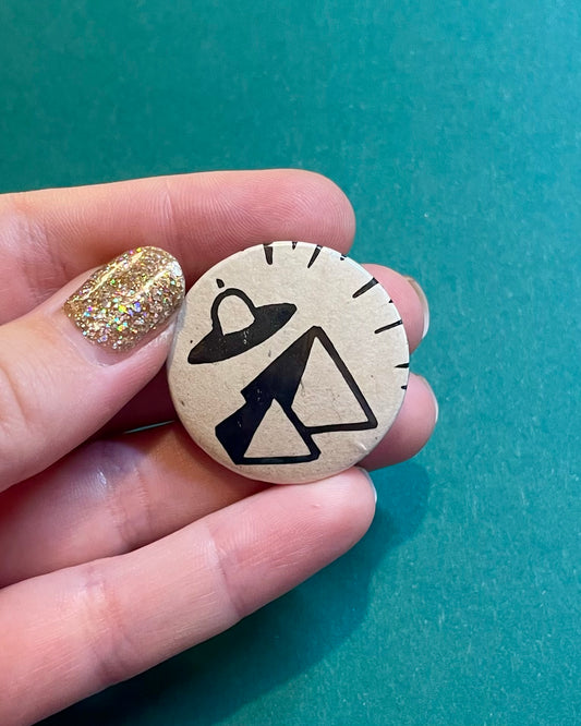 UFO Pyramids Badge