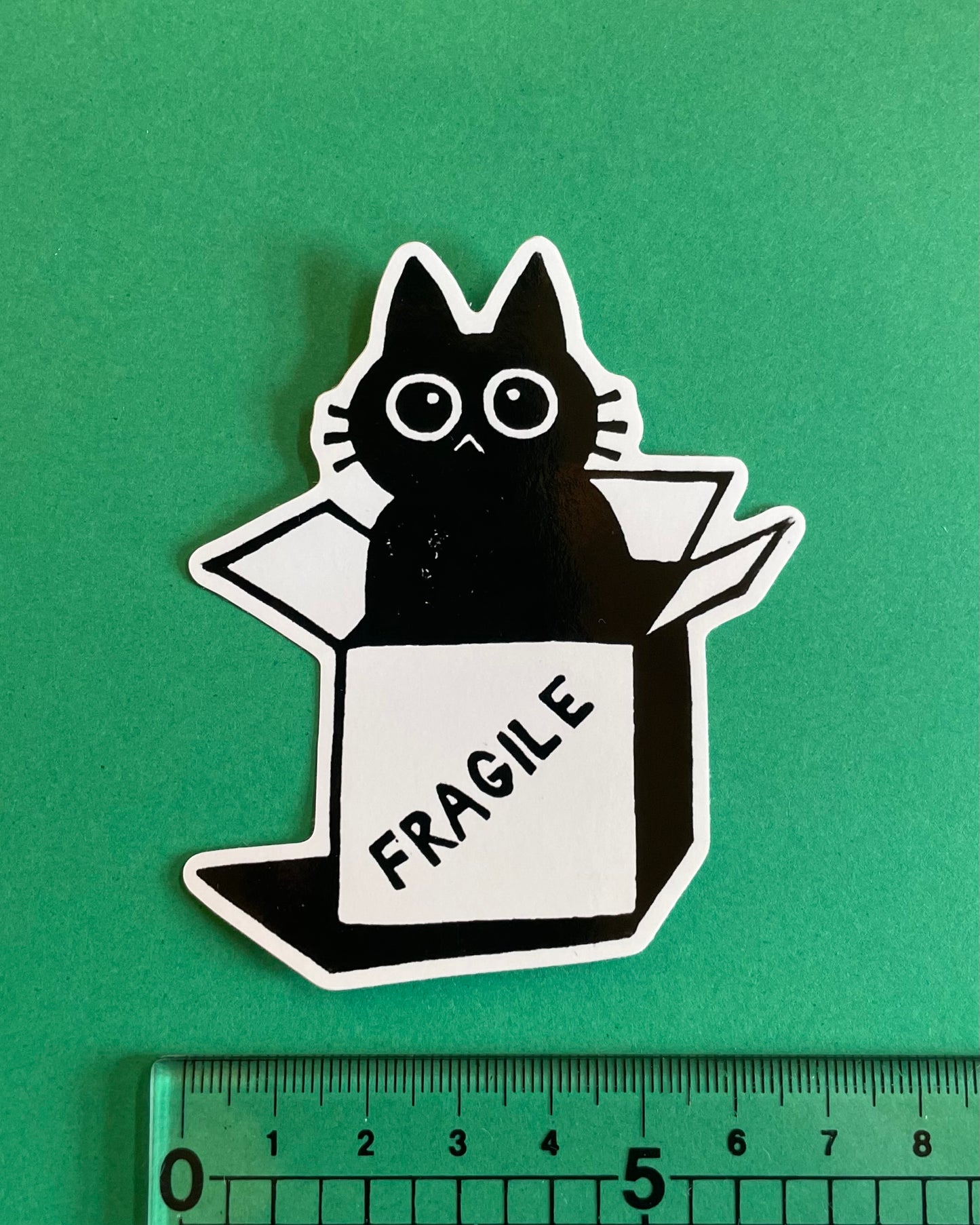 Large Fragile Sticker
