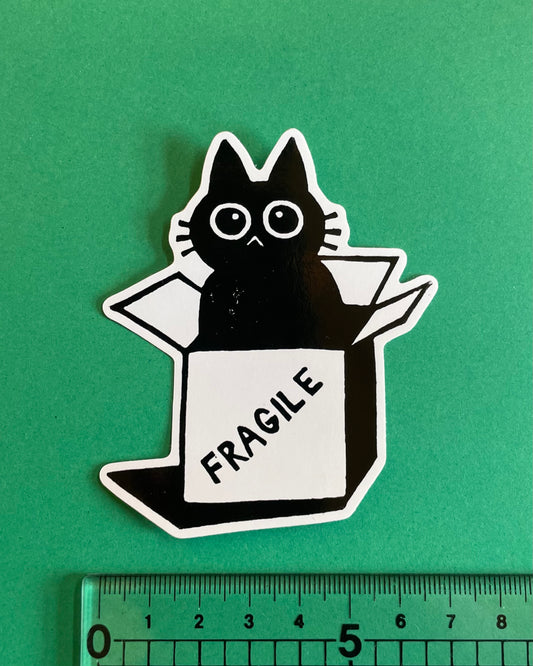Large Fragile Sticker