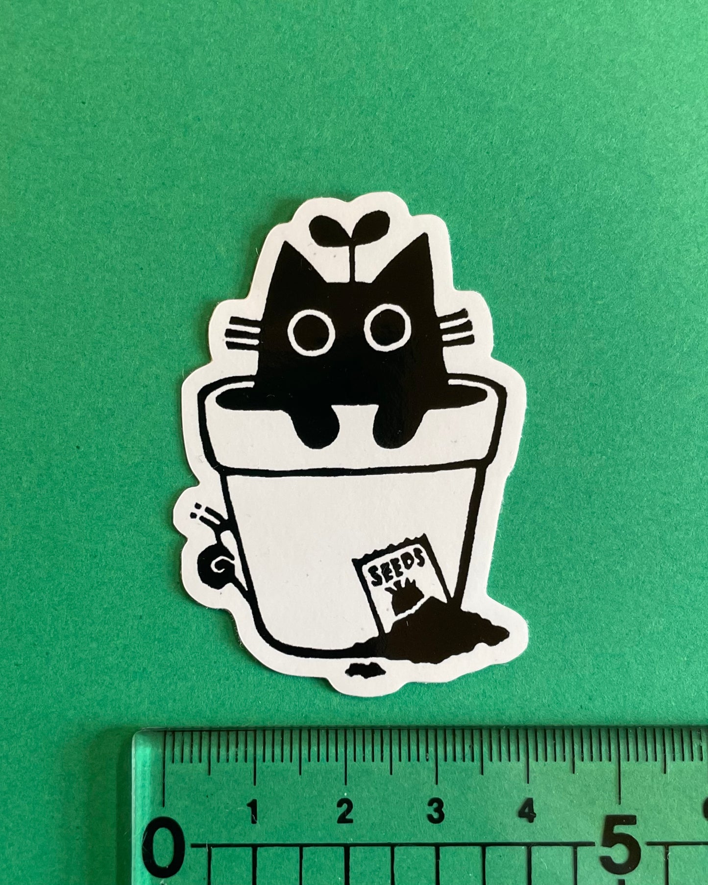 Small Poppy Sticker