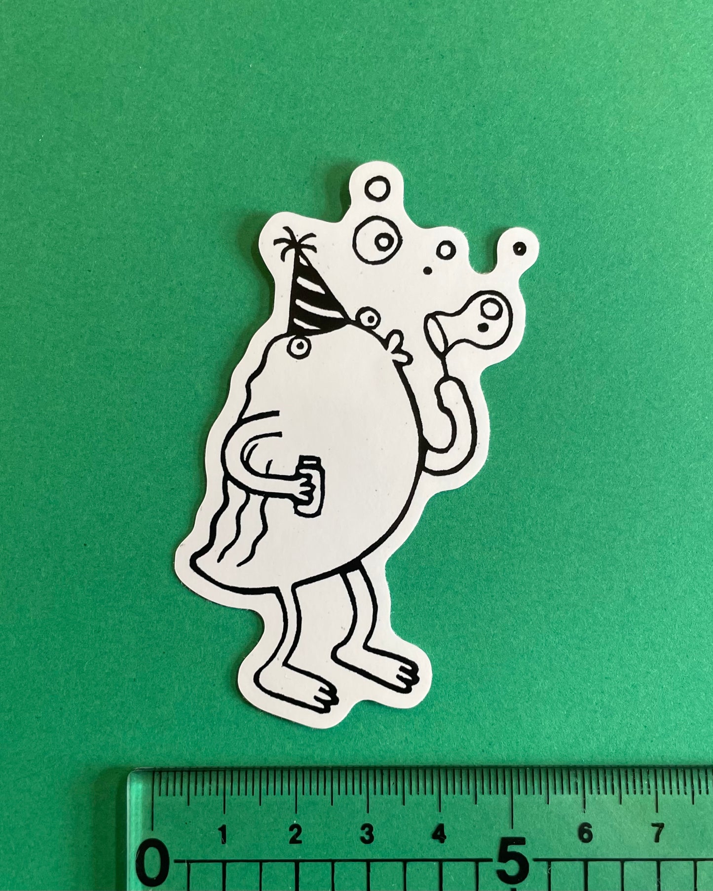 Bubble Froggy Sticker